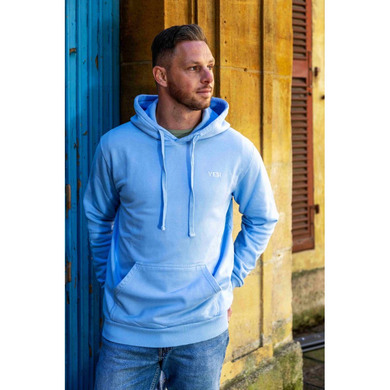 Hoodie London en coton bio – Style léger & durable | YESI