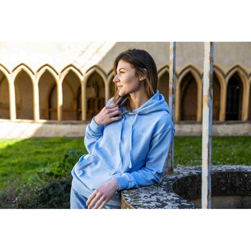 Hoodie Femme London – Coton bio chic & confort | YESI