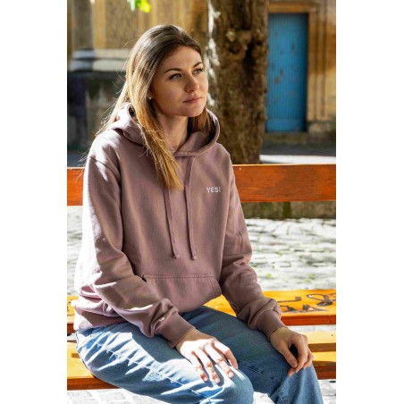 Hoodie Femme London – Coton bio chic & confort | YESI