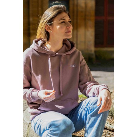 Hoodie Femme London – Coton bio chic & confort | YESI