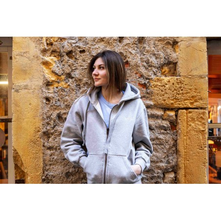 Sweat zippé Bastia Femme – Coton bio stylé | YESI